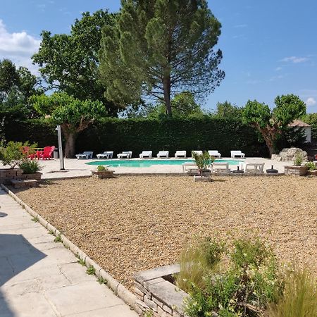 Ardeche Les Cigales, Studio Murier Piscine Partagee Grospierres Kültér fotó